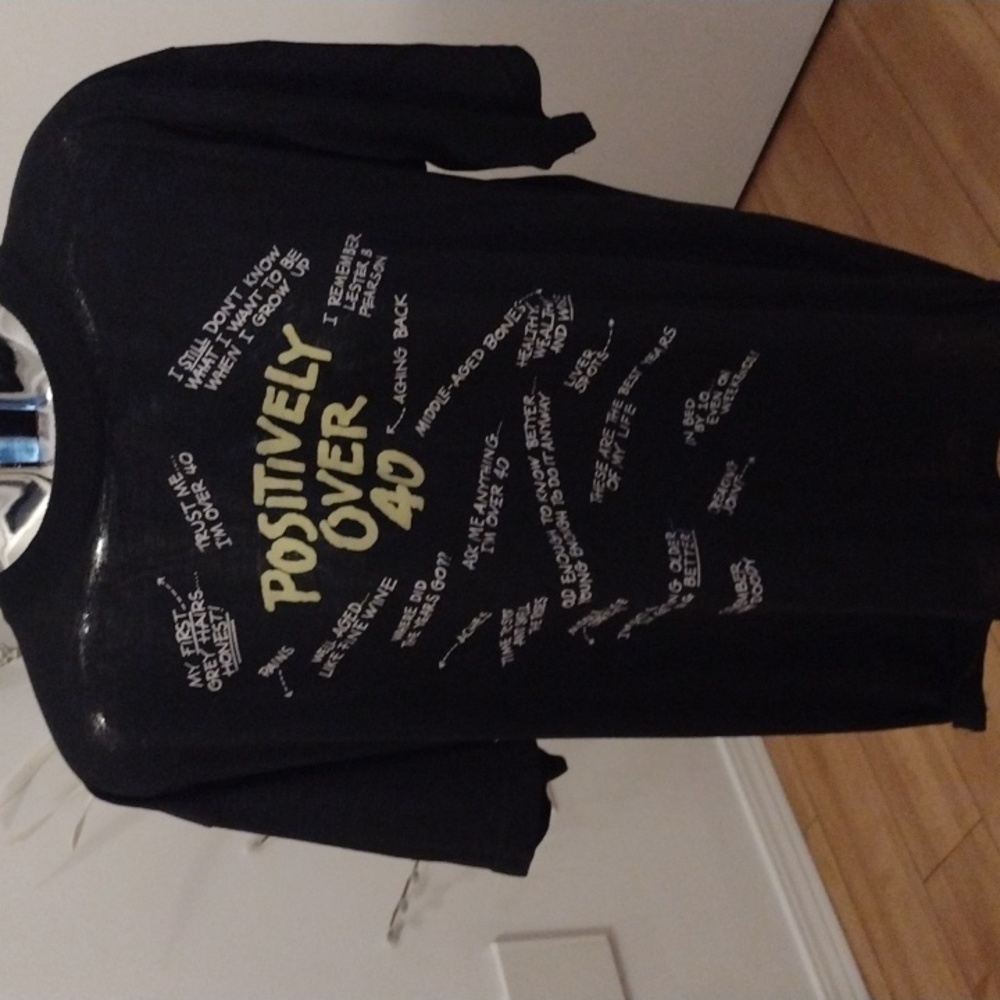 Vintage Positively over 40 T-shirt